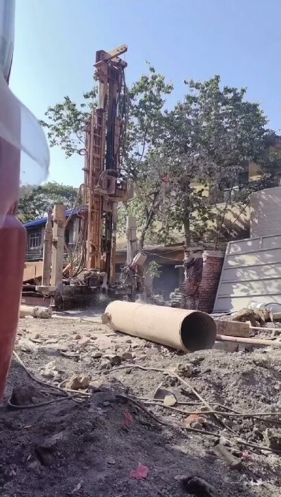 麻城工地施工用水井