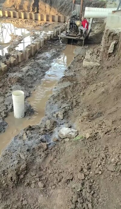 麻城工地施工用水井